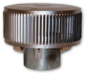 Superior - RLT8DM - Superior Round Top w/Louvered Screen for 8DM Series Wood Burning Pipe